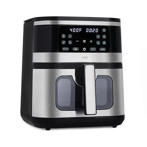 Cook with Color Digital Air Fryer - Black