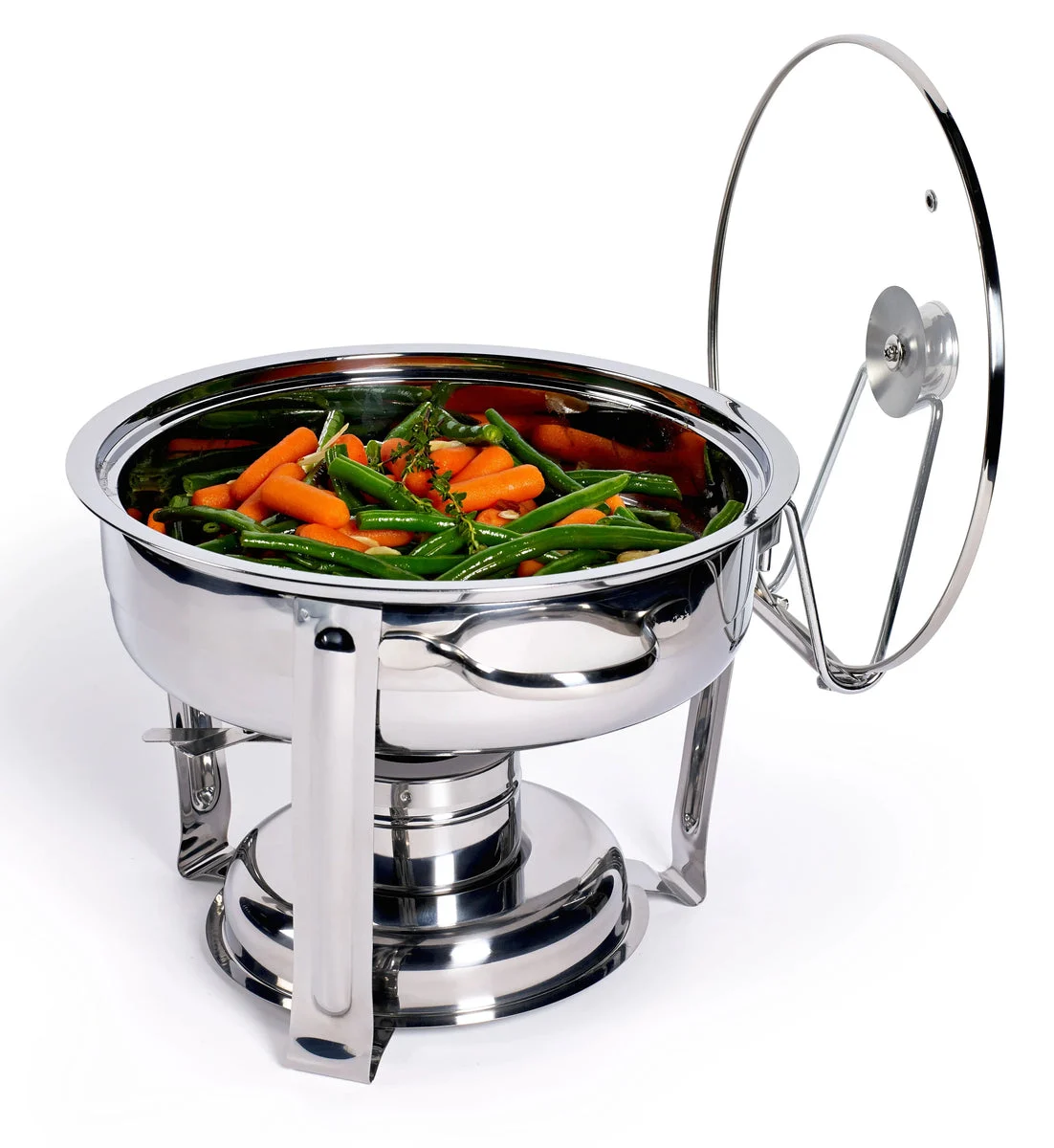 Denmark Tools For Cooks 4Qt 7-Piece Stainless Steel Chafing Dish Set