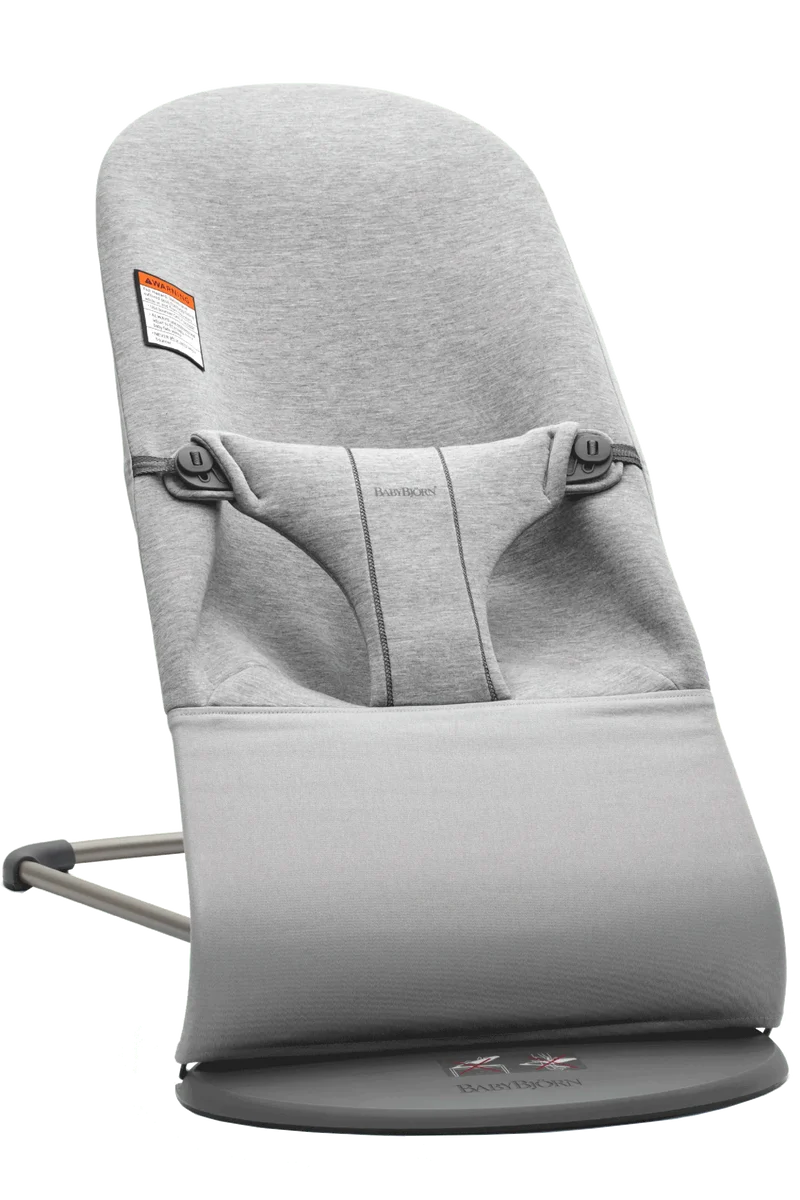 BabyBjörn Bouncer Bliss - Light Gray / 3D Jersey / Dark Gray