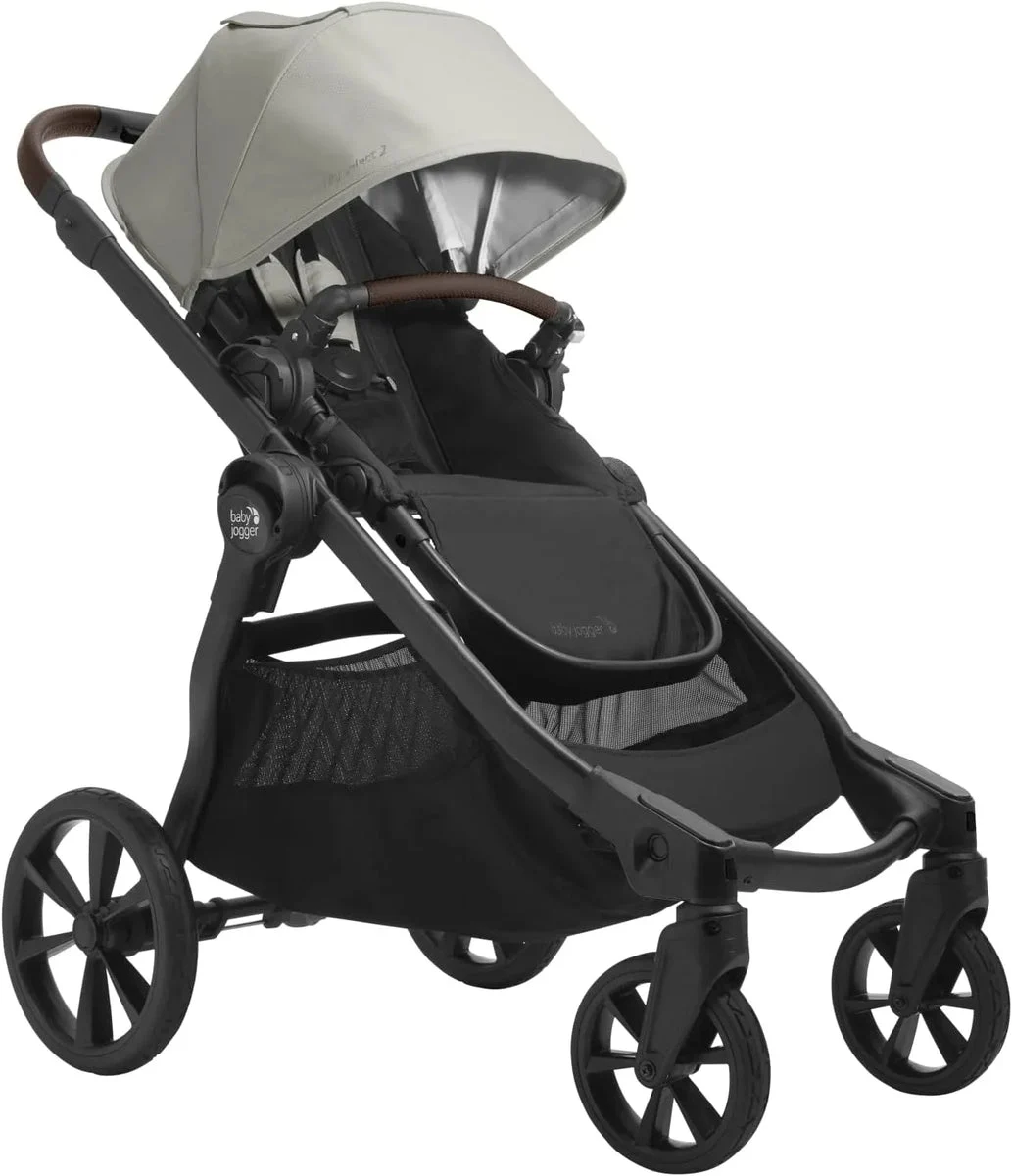 Baby Jogger City Select 2 Eco Collection Stroller - Light Beige