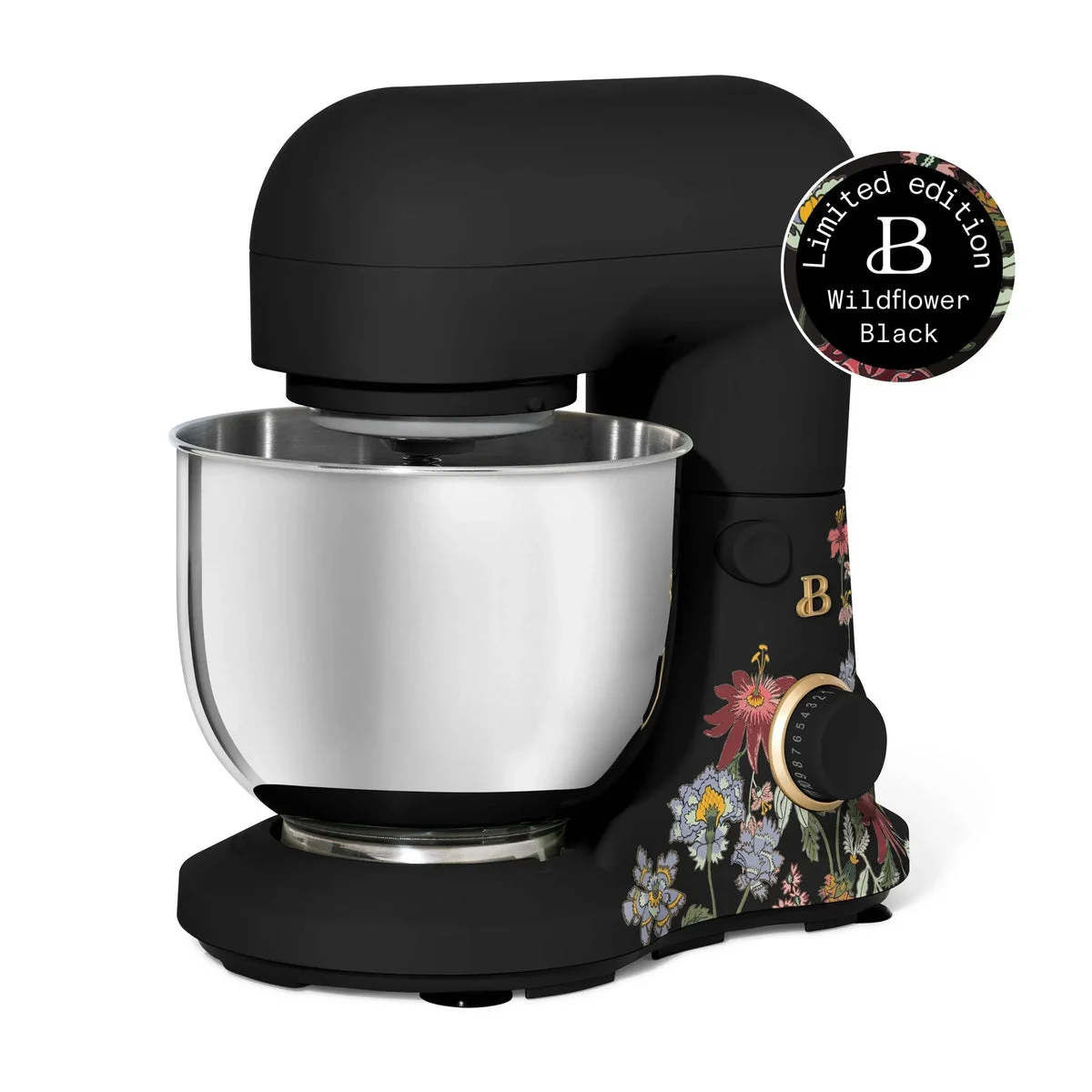 Beautiful 3.5 Qt Stand Mixer - Wildflower Black Sesame