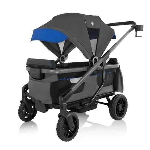 Evenflo Shyft Rideshare Stroller Wagon - Electric Blue