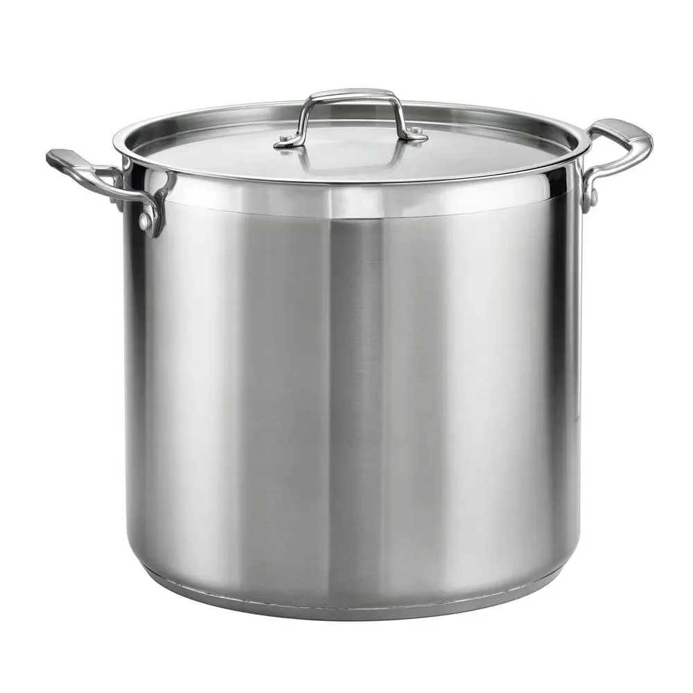 Tramontina 24 Qt. Stainless Steel Stock Pot with Lid