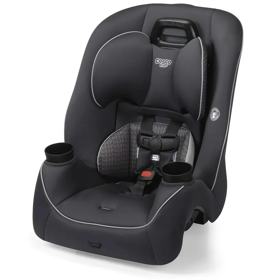 Cosco Kids Easy Elite Slim All-in-One Convertible Car Seat - Grey Glyphs