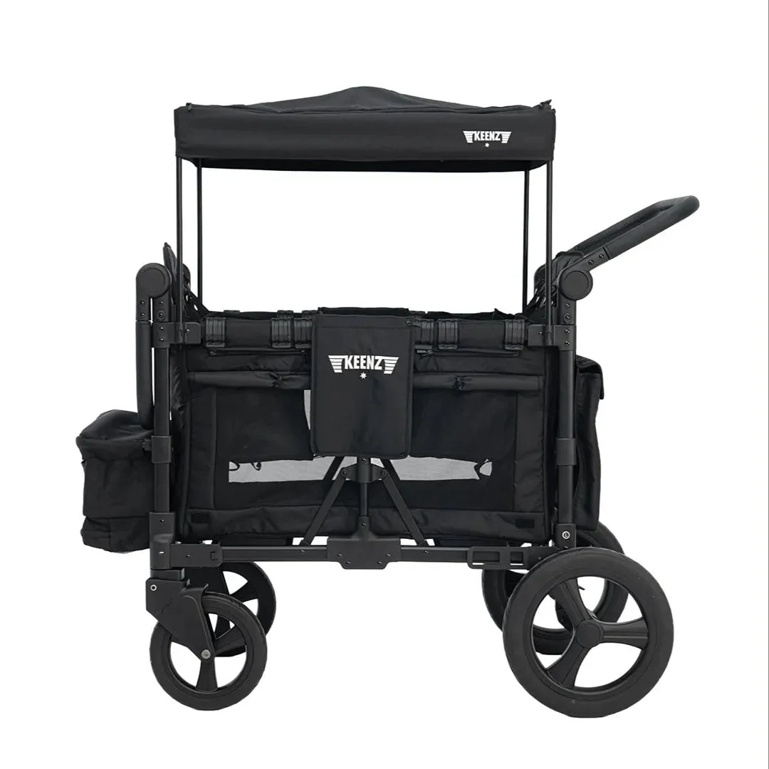 Keenz MOOV 2-Passenger All-Terrain Stroller Wagon - Black