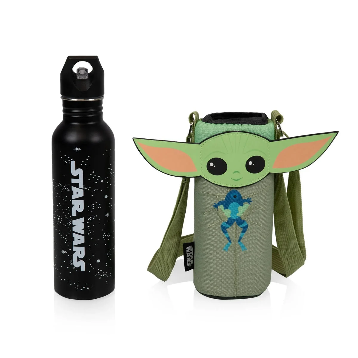 Oniva Bottle Cooler with 24 fl oz Water Bottle - Green