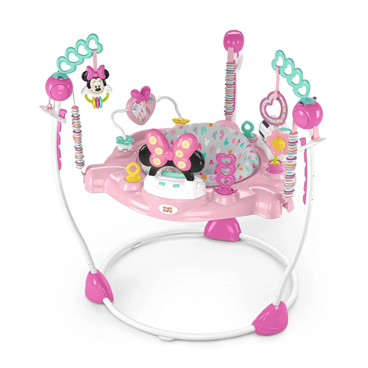 Bright Starts Baby Minnie Mouse Forever Besties Baby Activity Center - Pink
