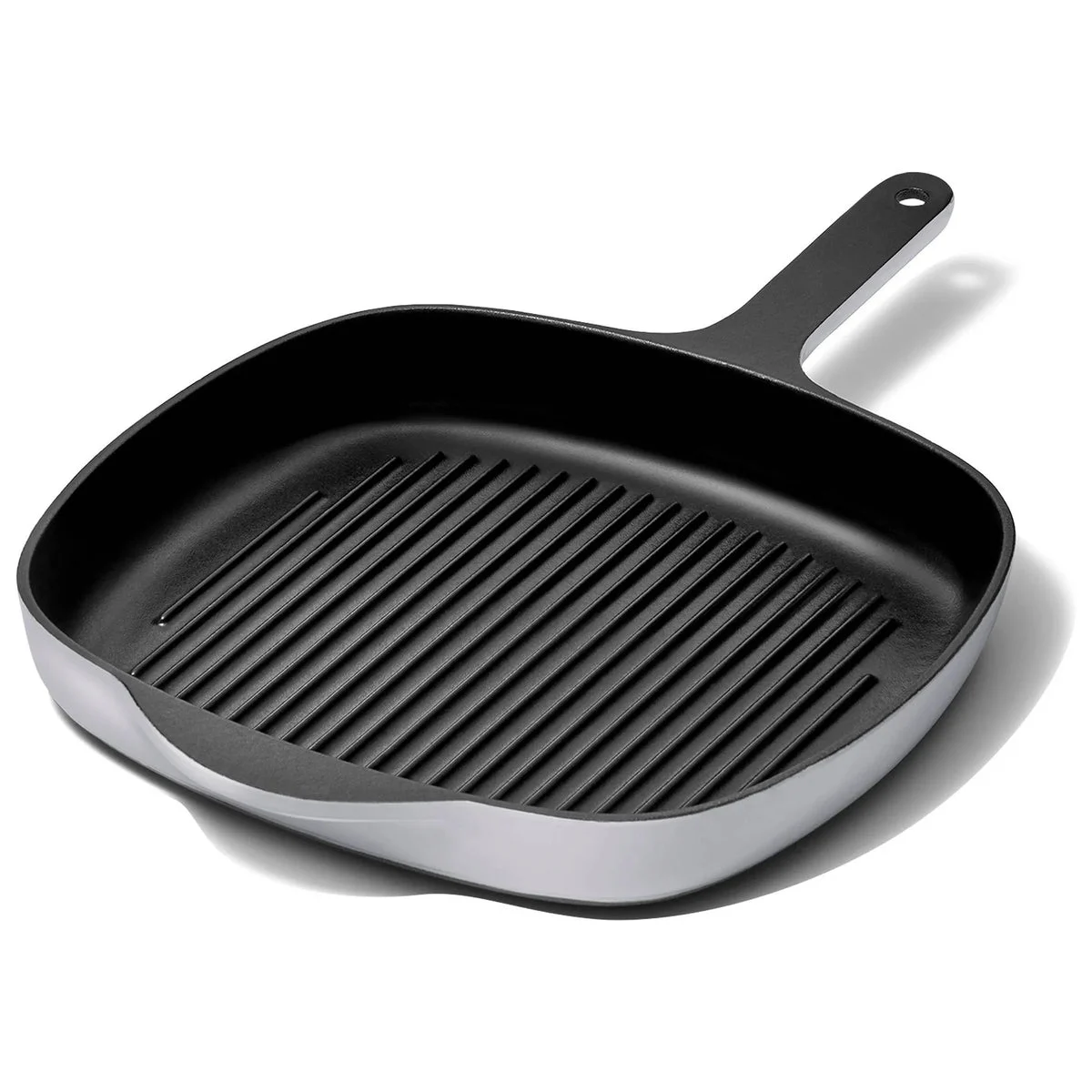 Caraway Cast Iron Grill Pan - Grey
