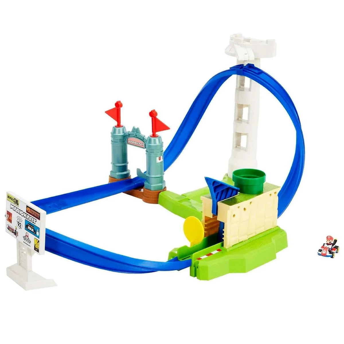 Hot Wheels Mario Kart Circuit Slam Track Set