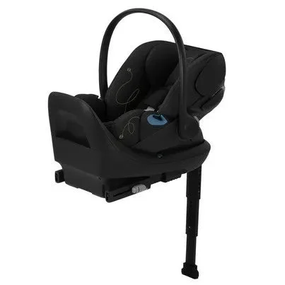 Cybex Cloud G Lux Comfort Extend Rear-facing Infant Car Seat - Moon Black