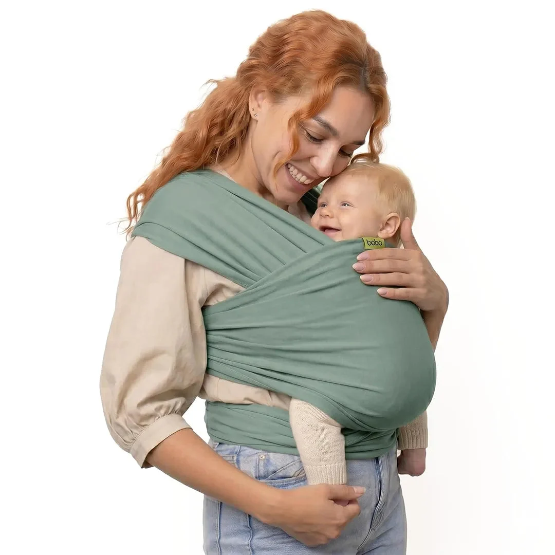 Boba Baby Wrap Carrier – Original Sling Carrier for Newborns - Sage Green