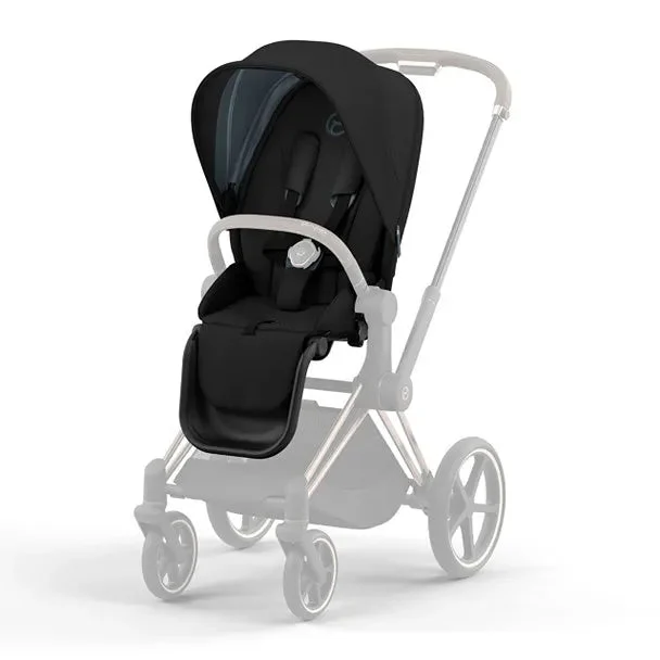 Cybex Priam4/ePriam2 Seat Pack - Deep Black