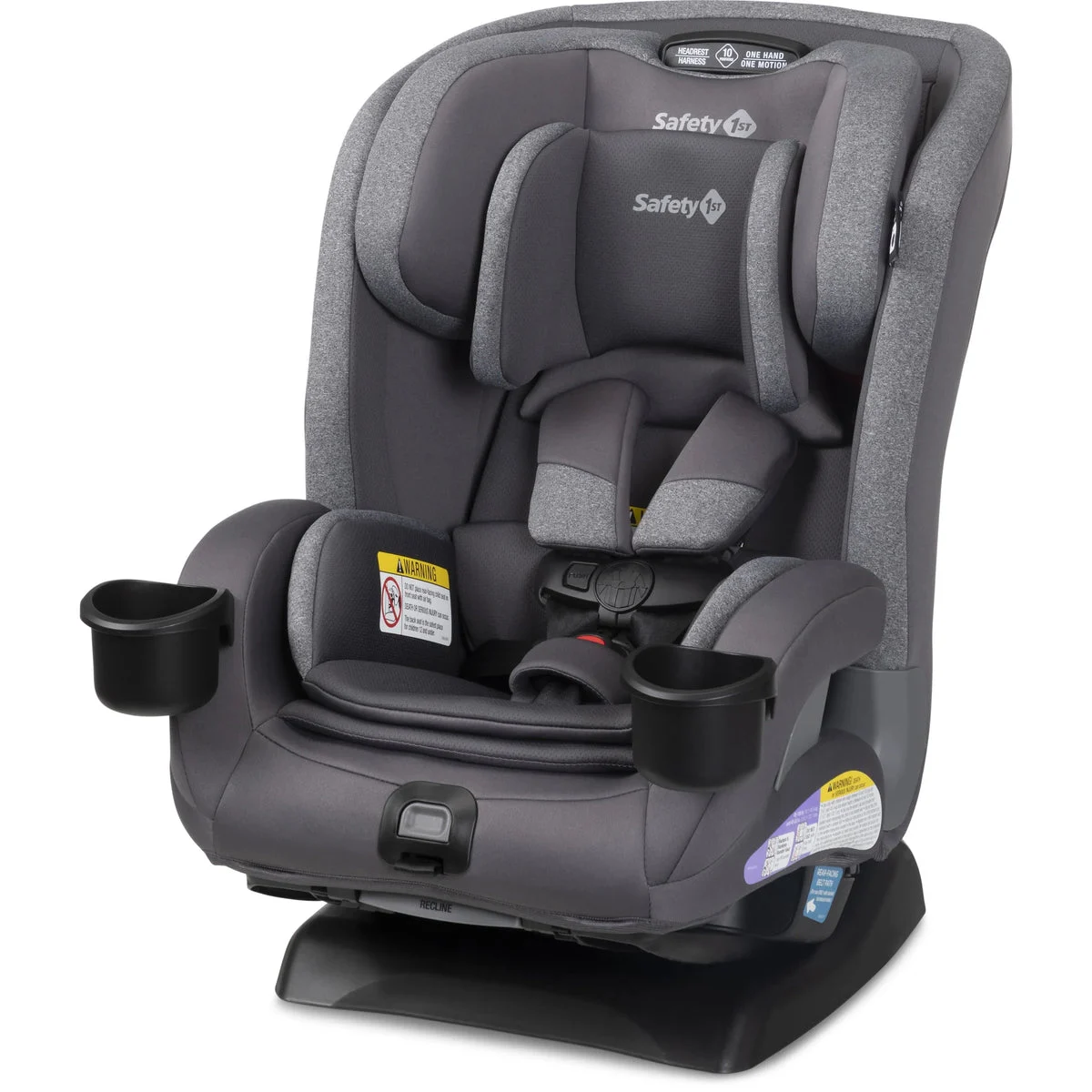 Safety 1st SlimRide All-in-One Convertible Car Seat - Grey All Day