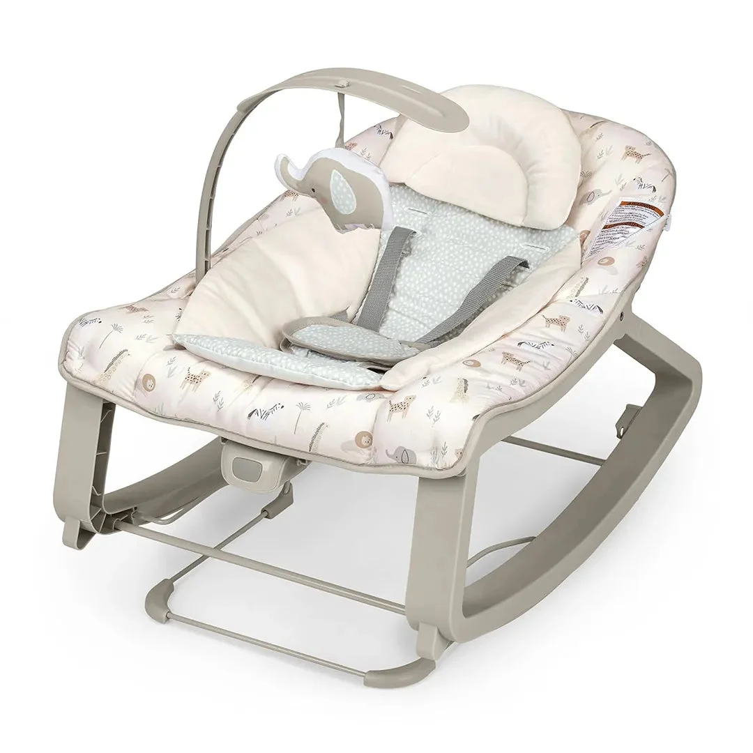 Ingenuity Keep Cozy 3-in-1 Grow with Me Vibrating Baby Bouncer - Safi