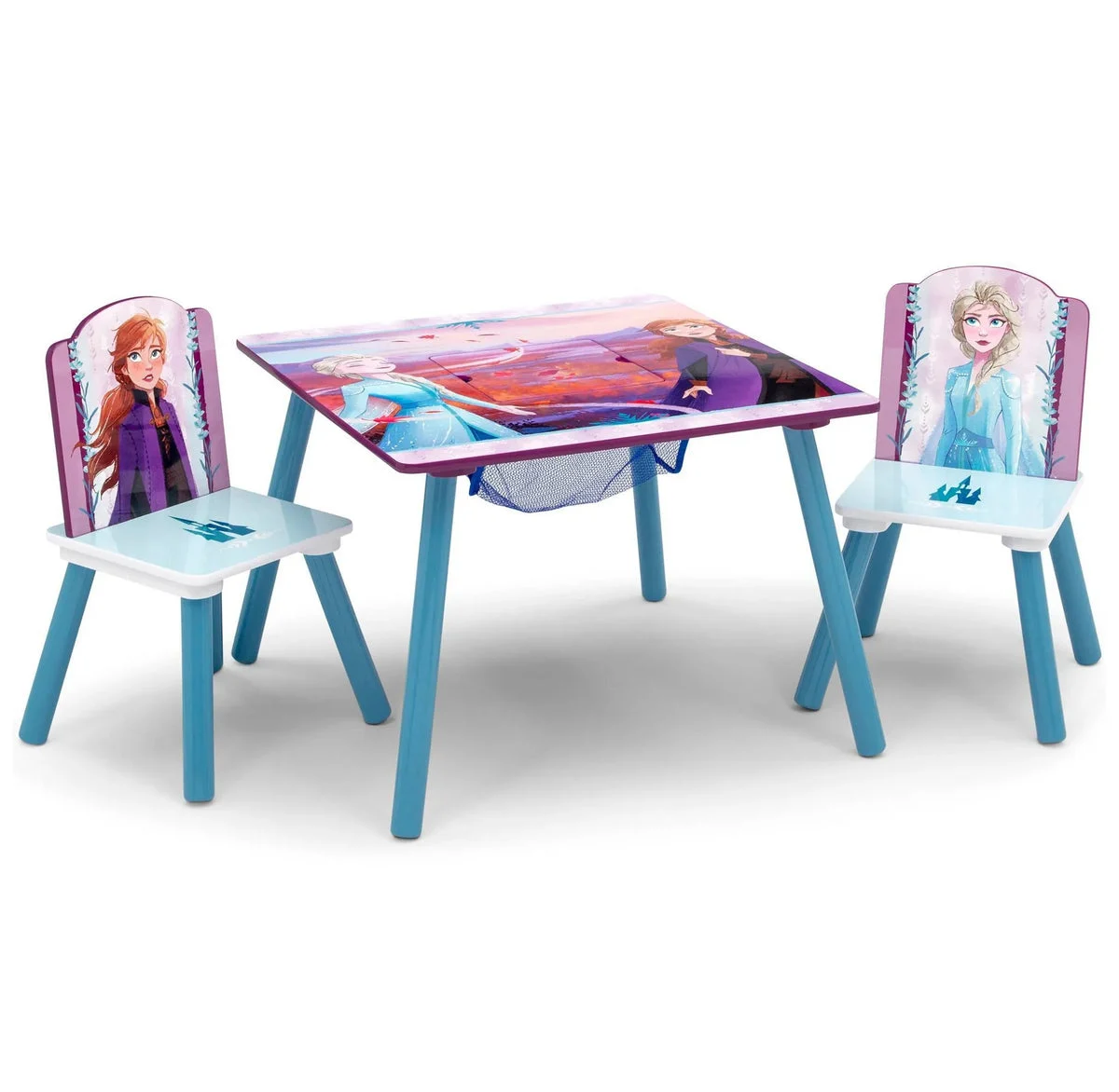 Delta Children Kids' Table and Chair Set with Storage - Frozen II