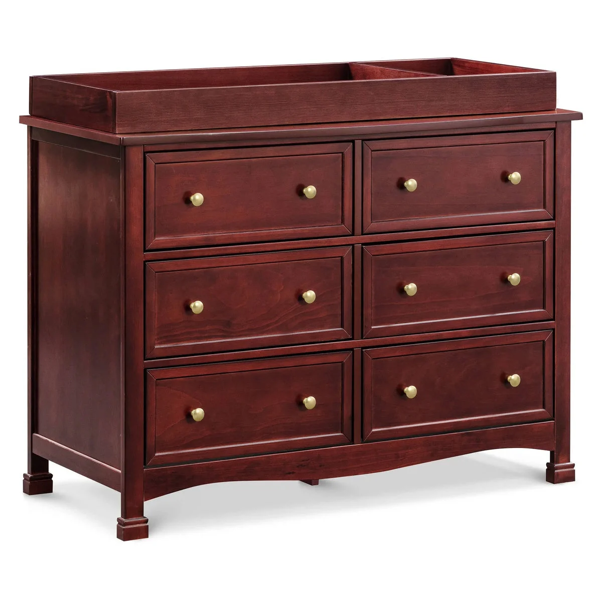 Davinci Kalani 6 Drawer Double Wide Dresser - Cherry