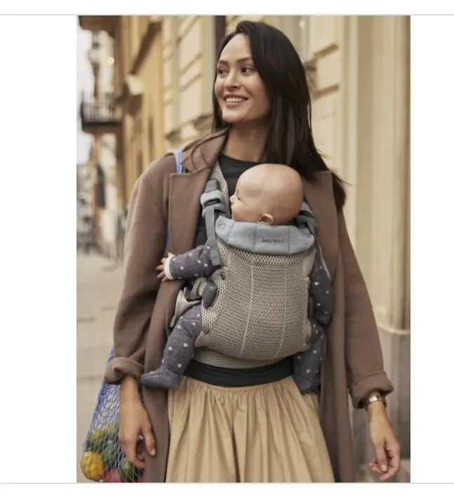 BabyBjörn Baby Carrier Harmony 3D Mesh - Gray Beige
