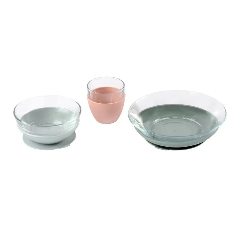 Beaba Eucalyptus Glass Meal Set