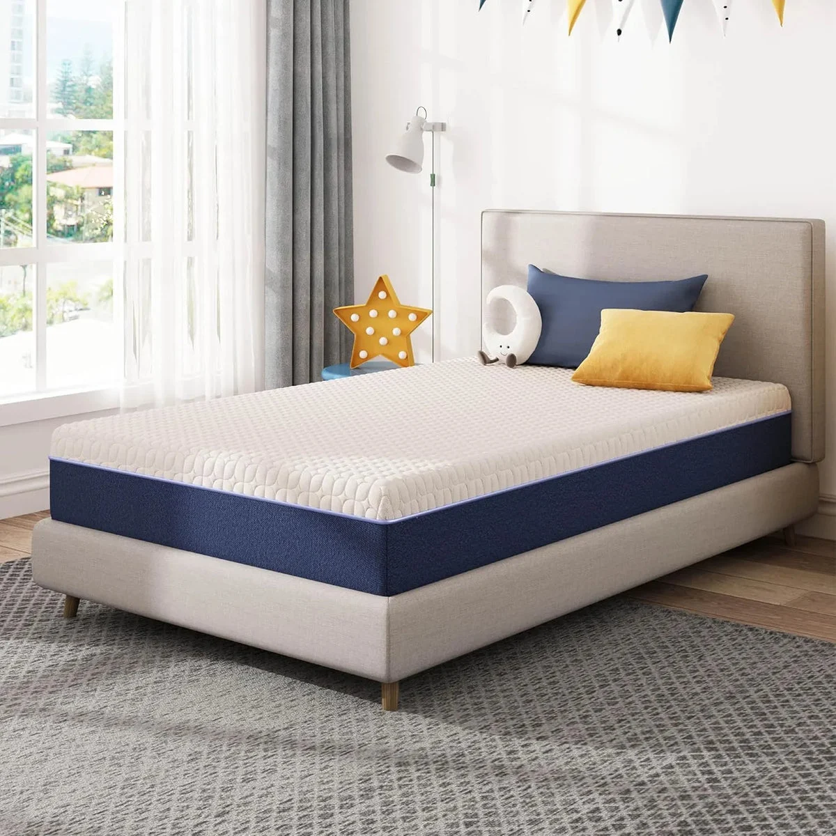 Gelsea 8 Inch Twin Size Mattress for Kids