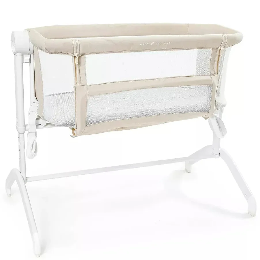 Baby Delight Beside Me Wink Organic Bassinet & Bedside Sleeper - Organic Oat