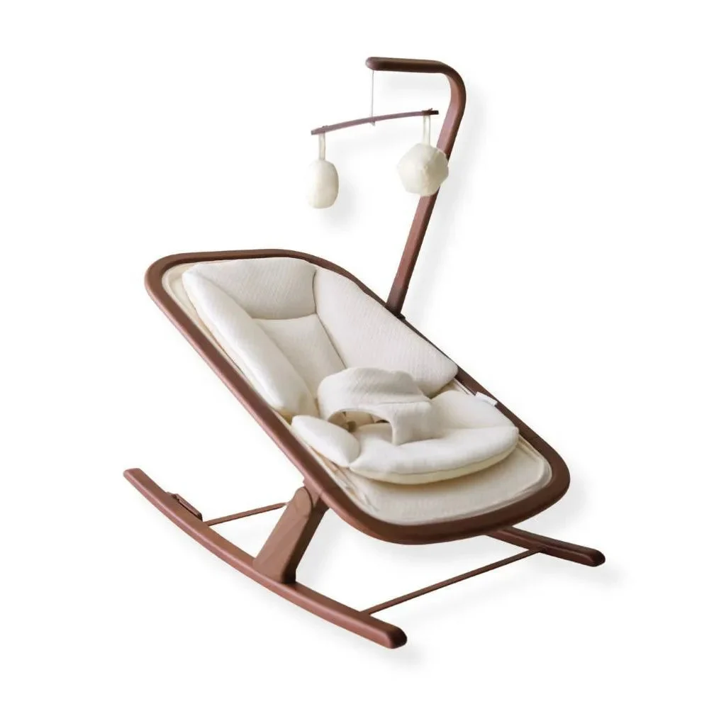 Snuggle Me Baby Bouncer and Rocker - Walnut Brown