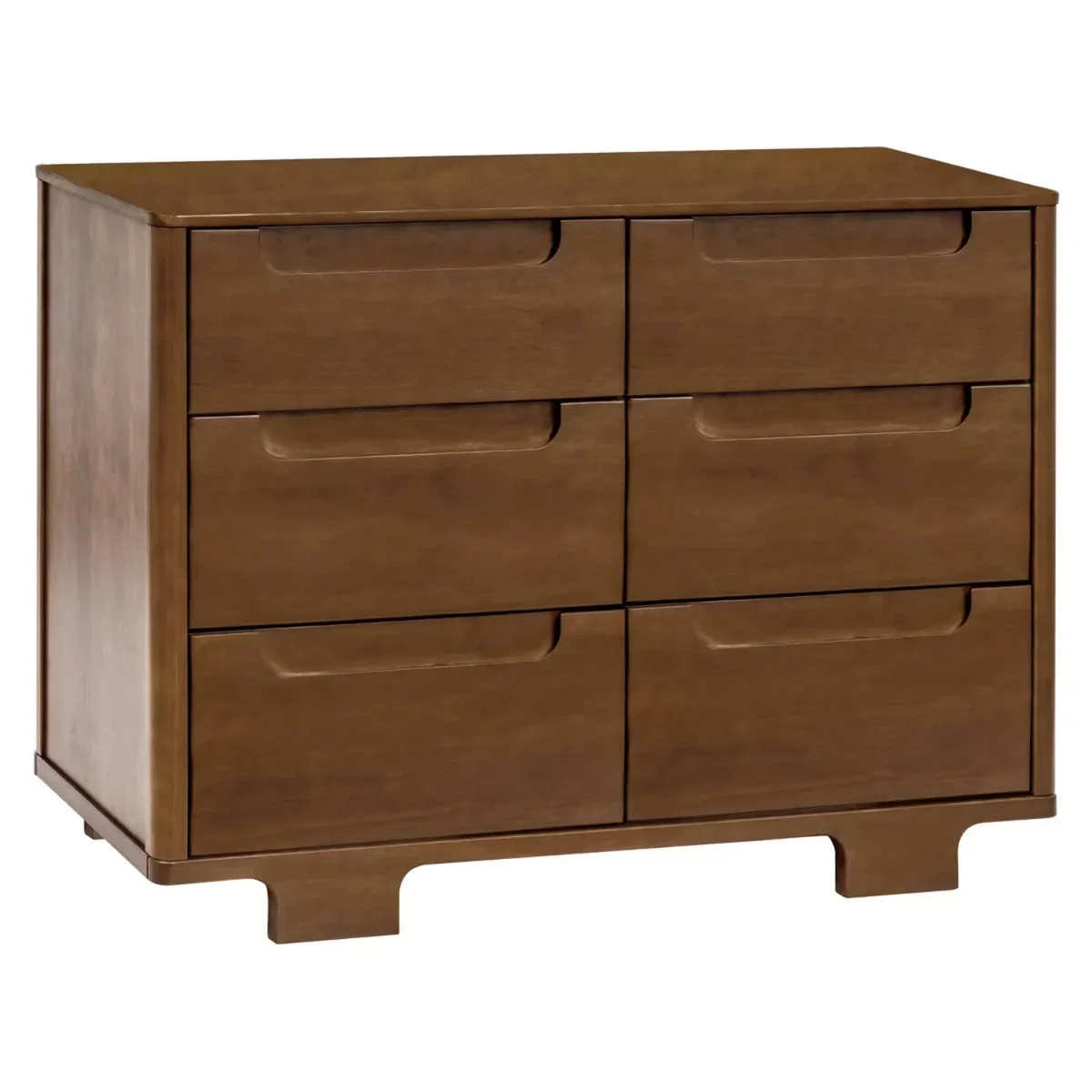 Babyletto Yuzu 6-drawer Dresser - Natural Walnut