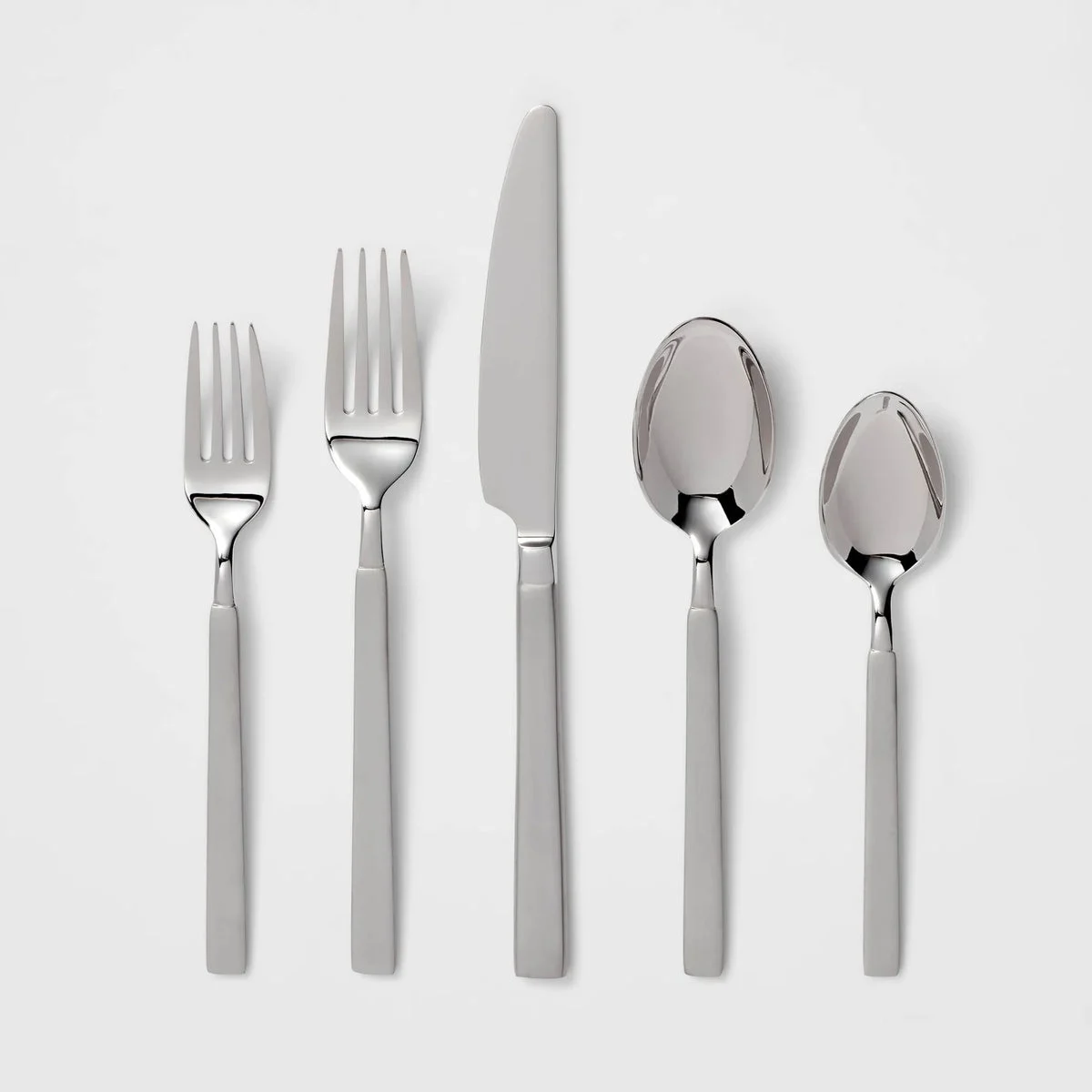 Threshold 20pc Newfane Stainless Steel Flatware Set, Service for 4