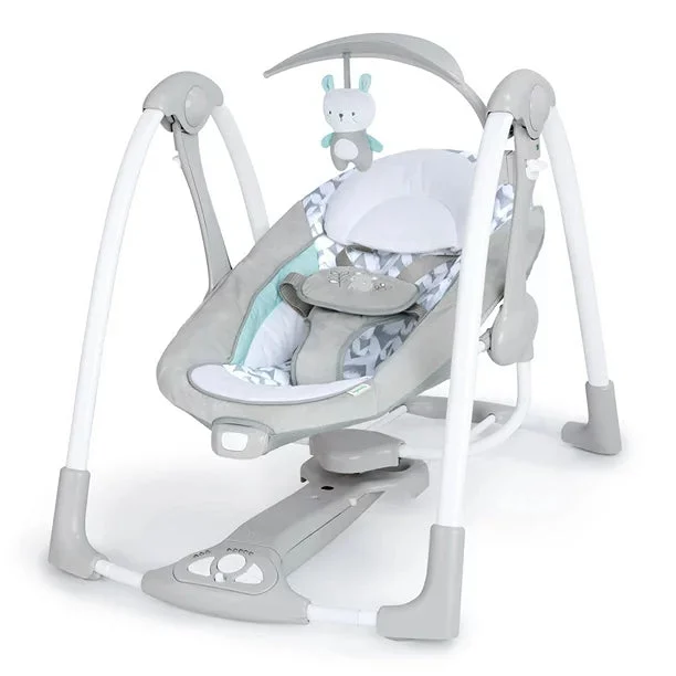 Ingenuity ConvertMe Swing-2-Seat - Raylan Blue