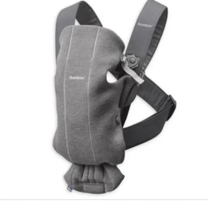 BabyBjörn 3D Jersey Mini Baby Carrier - Dark Grey