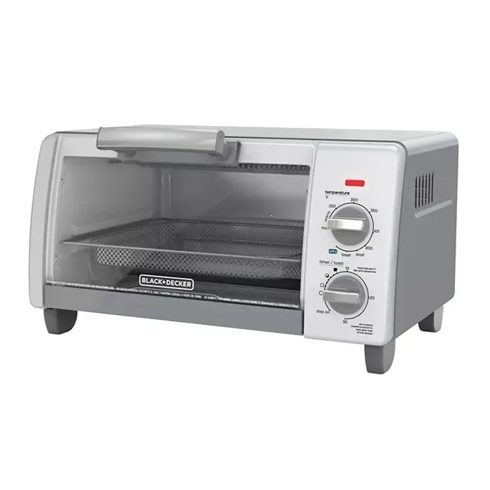 BLACK+DECKER Crisp N' Bake Air Fry 4 Slice Toaster Oven