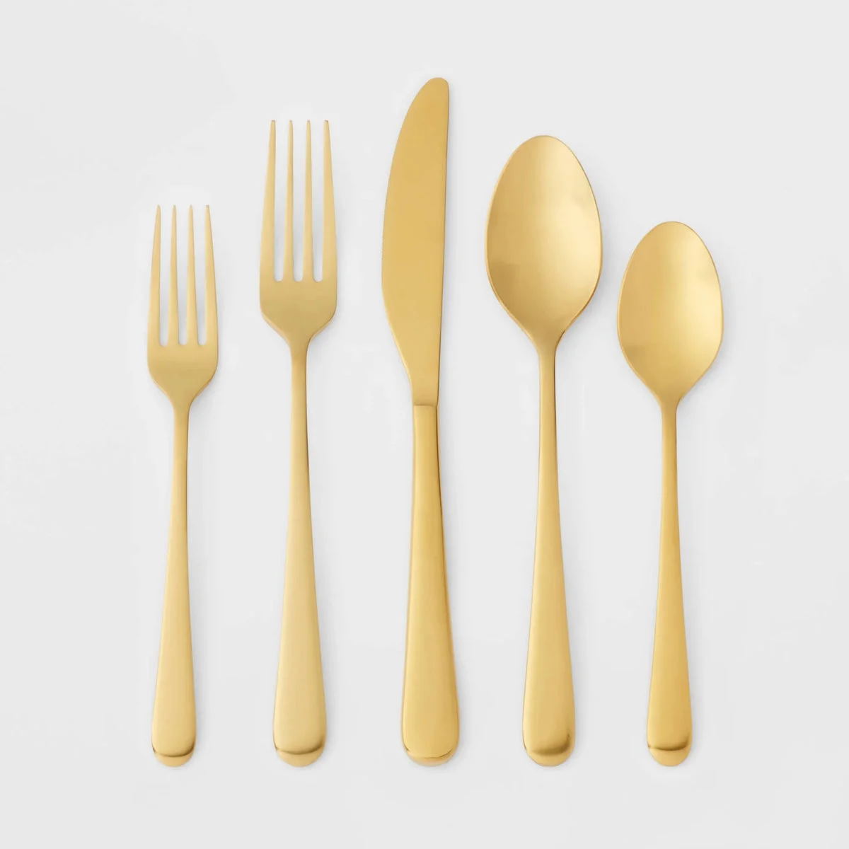 Threshold 20pc Harrington Flatware Set Gold