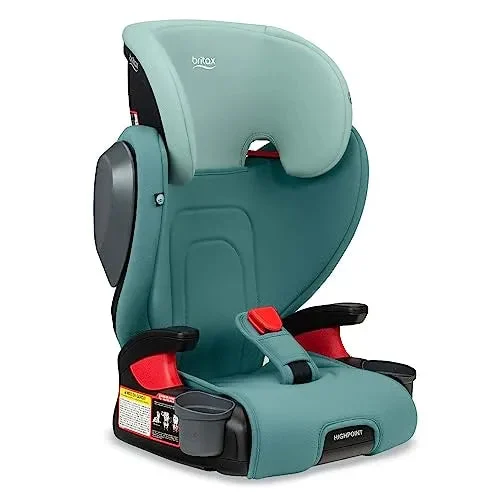 Britax Highpoint 2-Stage Belt-Positioning Booster Car Seat - Green Ombre
