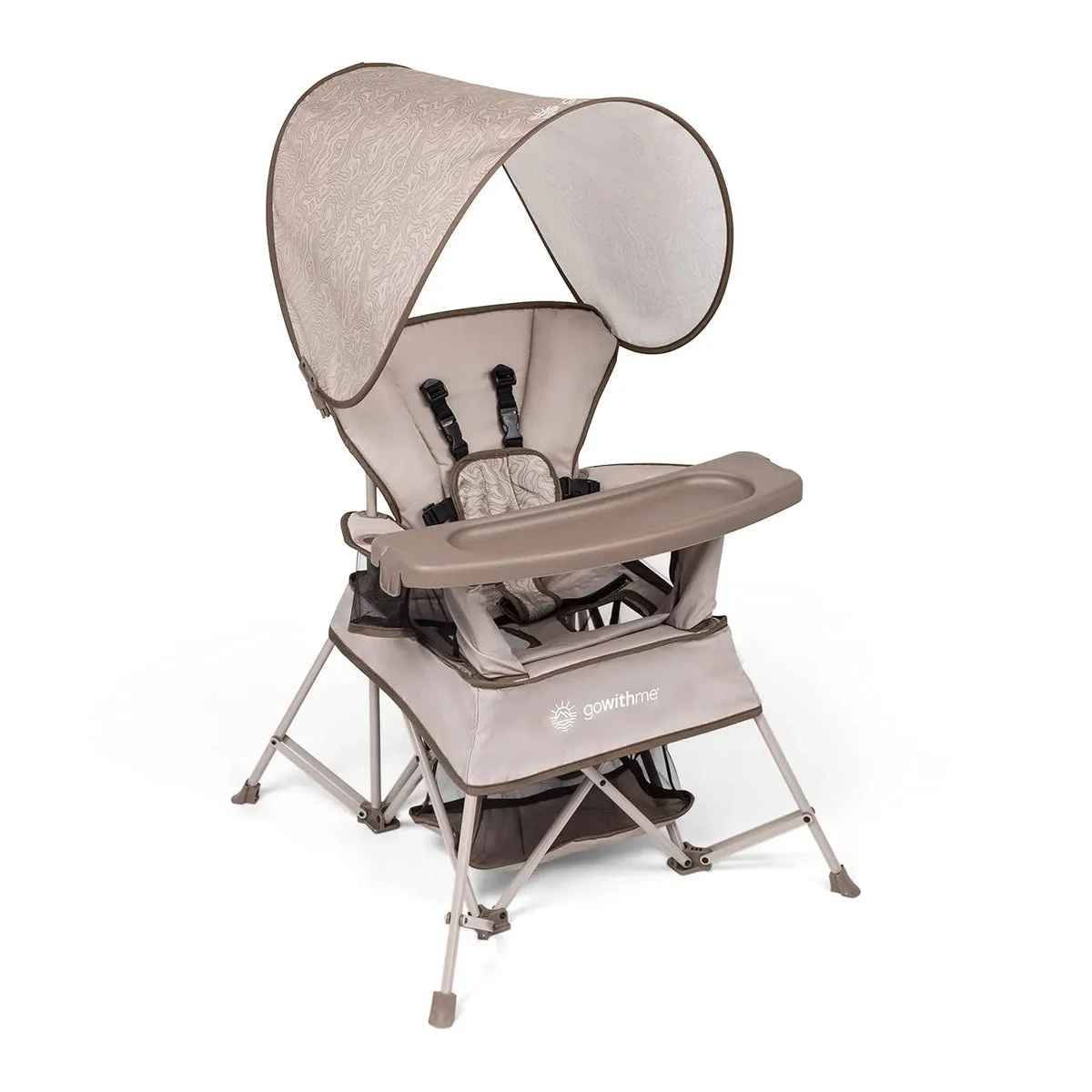 Baby Delight Go With Me Venture Deluxe Portable Chair - Sandstone