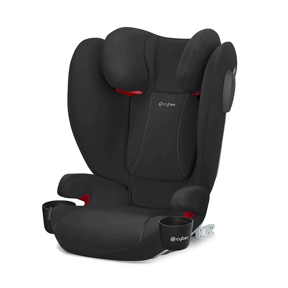 Cybex Solution B2-fix +Lux Car Seat - Volcano Black (See Description)