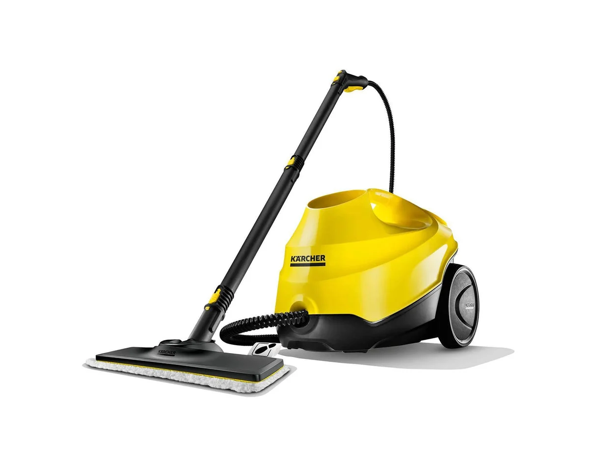 Karcher Portable Multi-Purpose Steam Cleaner - Yellow