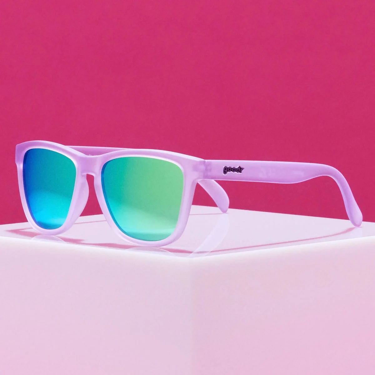 goodr Adult OG Rectangle Sunglasses - Lilac It Like That!!!