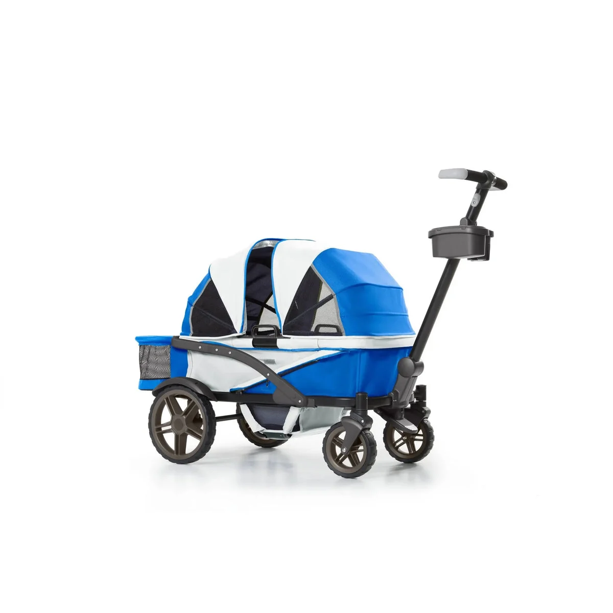 Gladly Family Anthem2 Wagon Stroller - Electric Silver