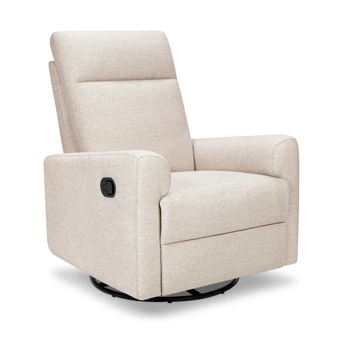 Davinci Erin Press-Back Recliner and Swivel Glider - Beach