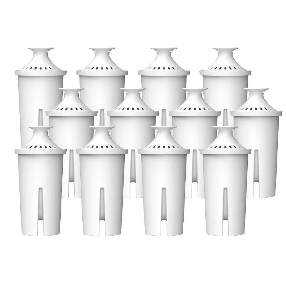 Waterdrop Replacement Water Filters for Brita Pitchers - 12 Pack