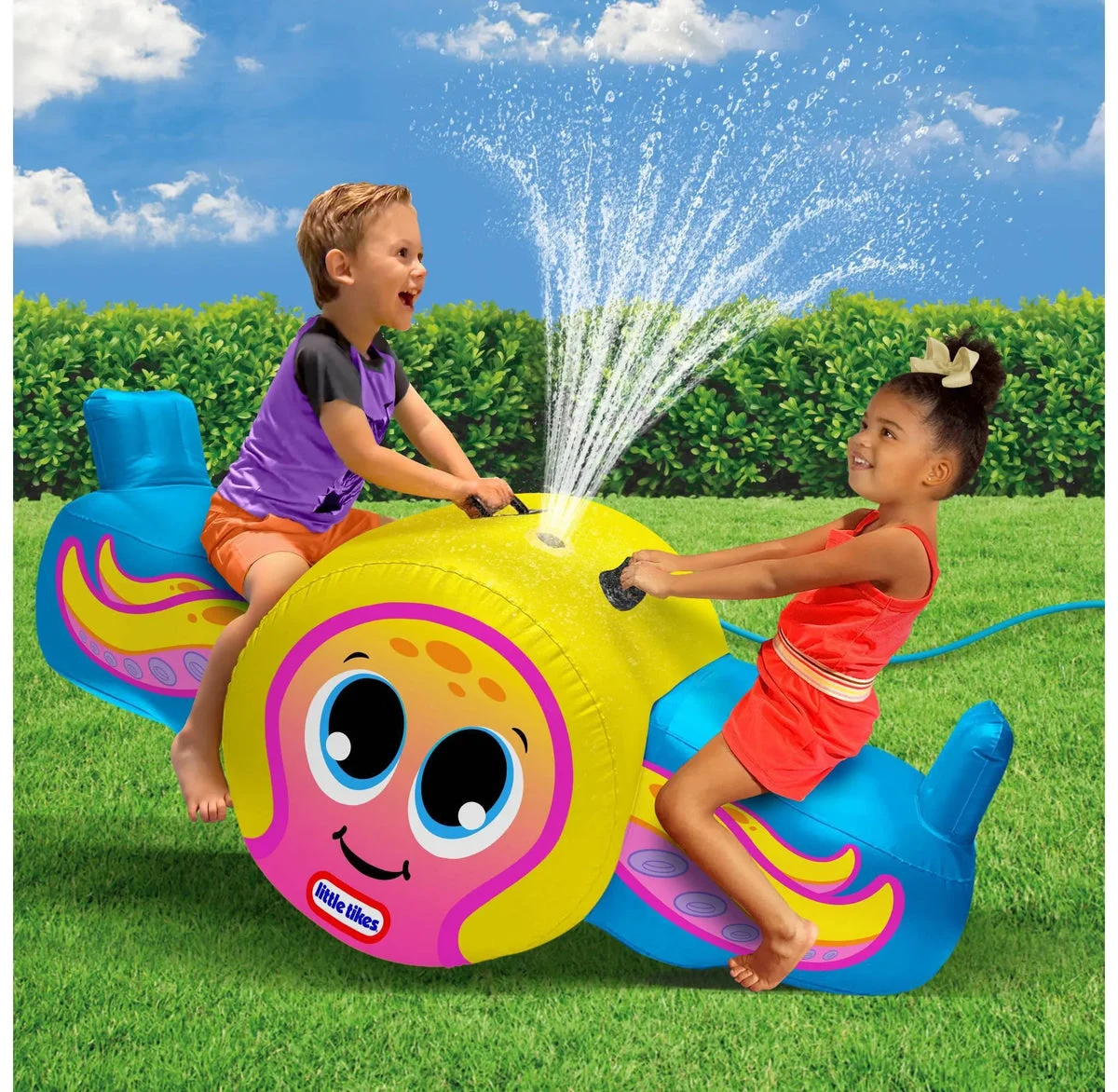 Little Tikes Jumbo Octopus Sprinkler - Play Water Toy for Kids