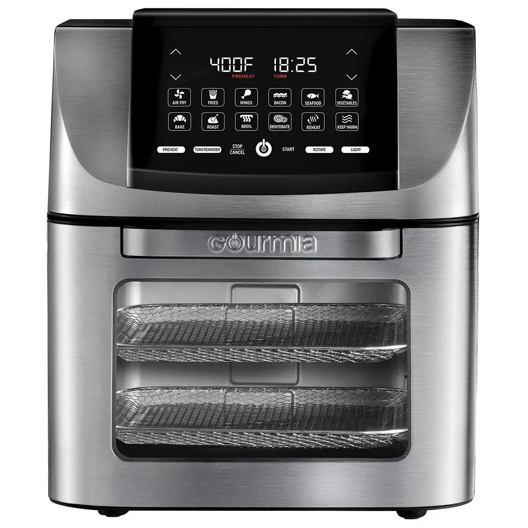 Gourmia All-in-One Air Fryer - 14 QT - Silver