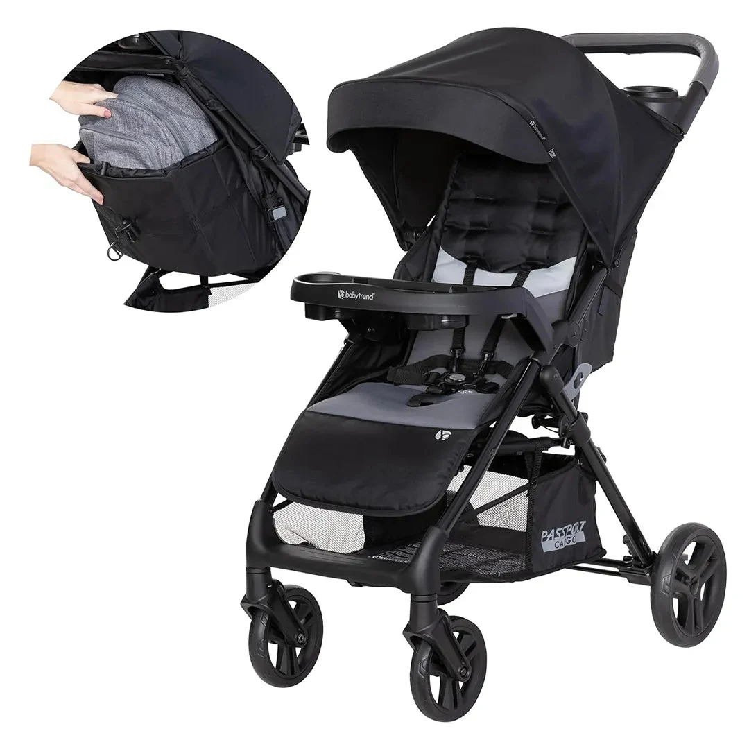 Baby Trend Passport Cargo Stroller - Fieldstone Grey