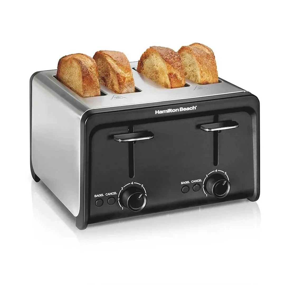 Hamilton Beach 4-Slice Toaster - Stainless Steel