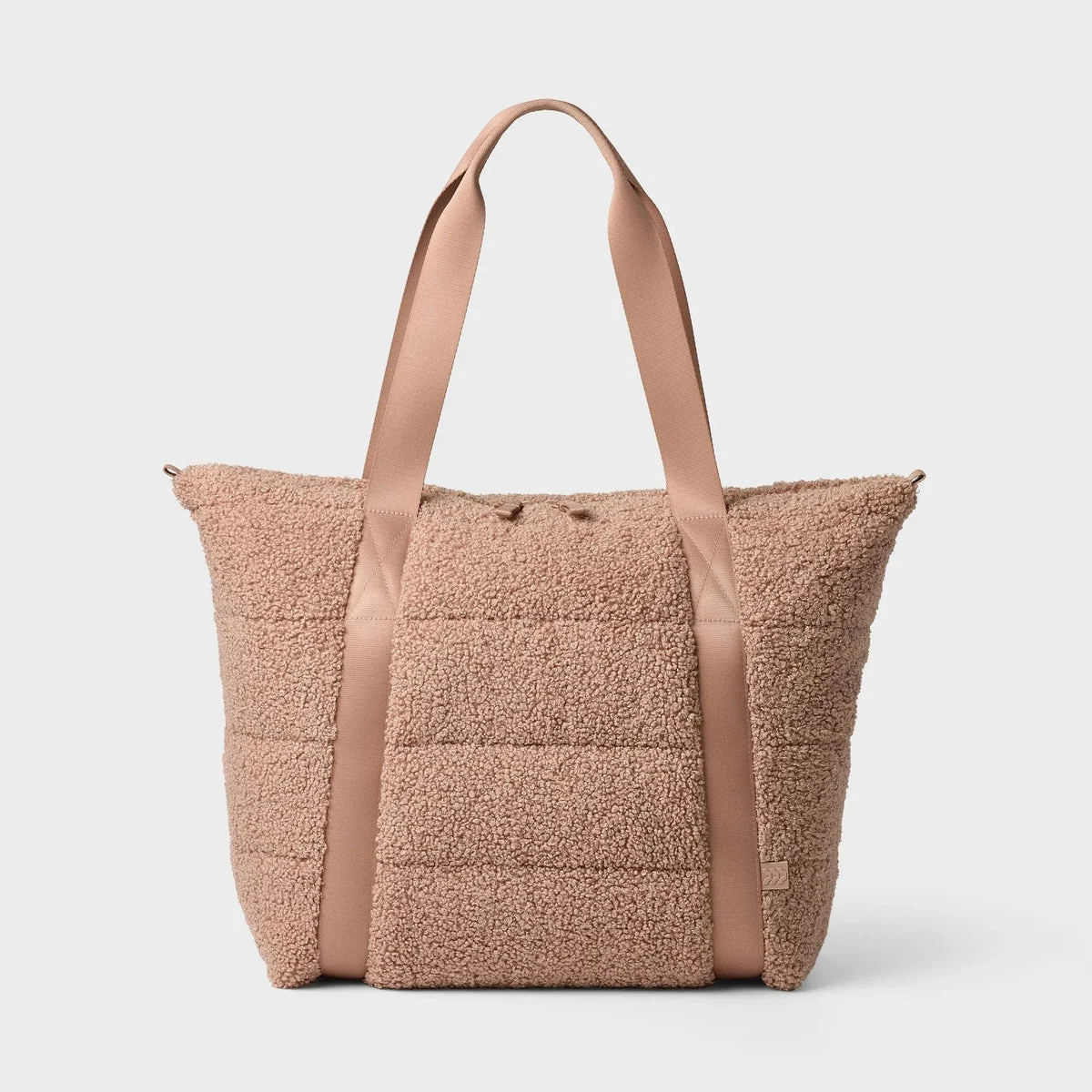 All in motion Faux Shearling Tote Bag - All in Motion™ Mocha