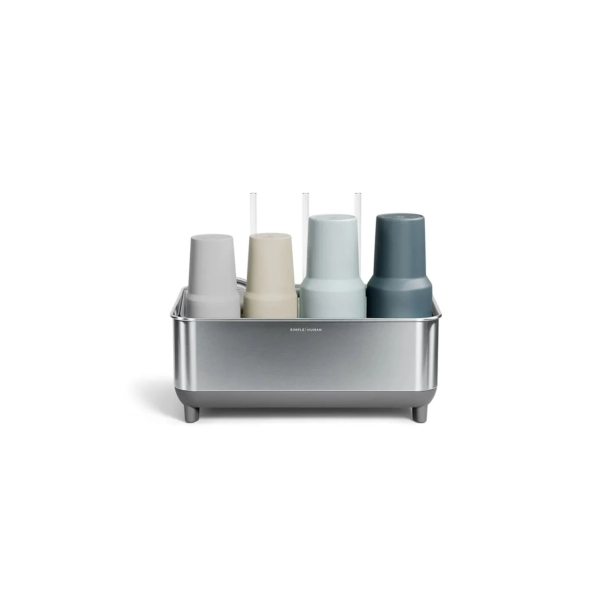 SimpleHuman Bottle Drying Rack - Brushed Stainless Steel