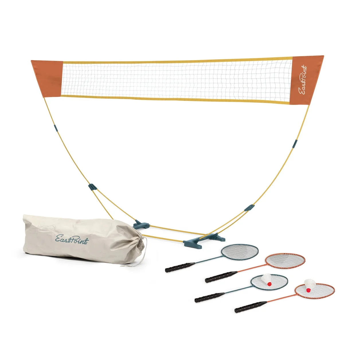 Eastpoint Easy Setup Badminton Set - 12pc