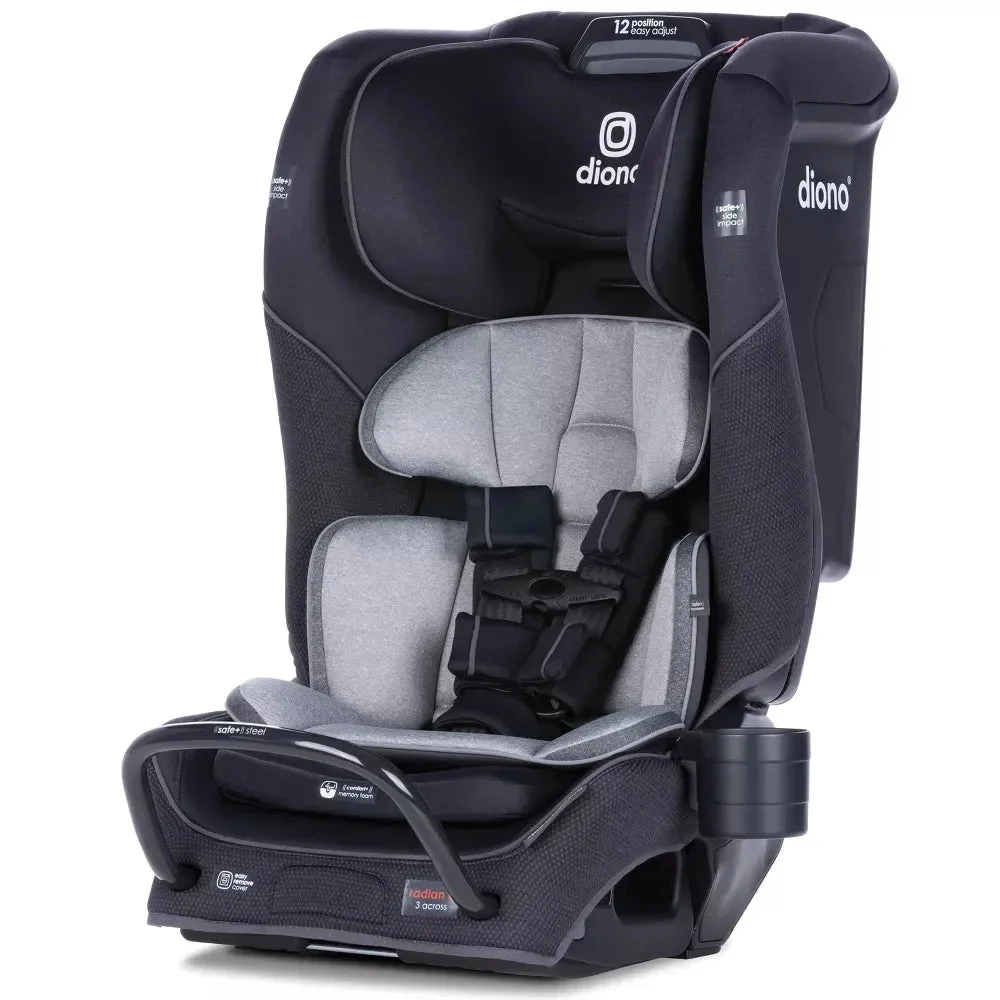 Diono Radian 3QX SafePlus All-in-One Convertible Car Seat - Jet Black