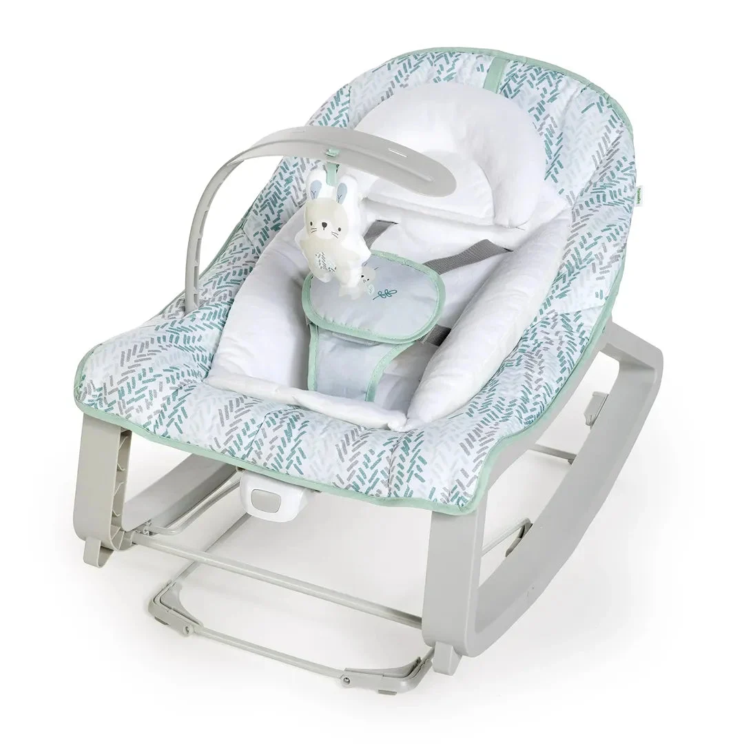 Ingenuity Keep Cozy 3-in-1 Grow with Me Baby Bouncer, Rocker & Toddler Seat - Spruce