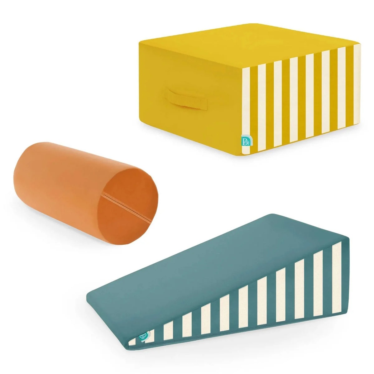 B.Toys Modular Foam Shapes Playset with Ramp - Wonder Shapes Balance Board