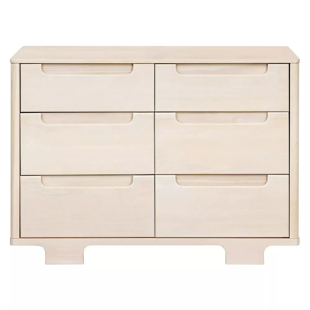 Babyletto Yuzu 6-Drawer Dresser in Washed Natural
